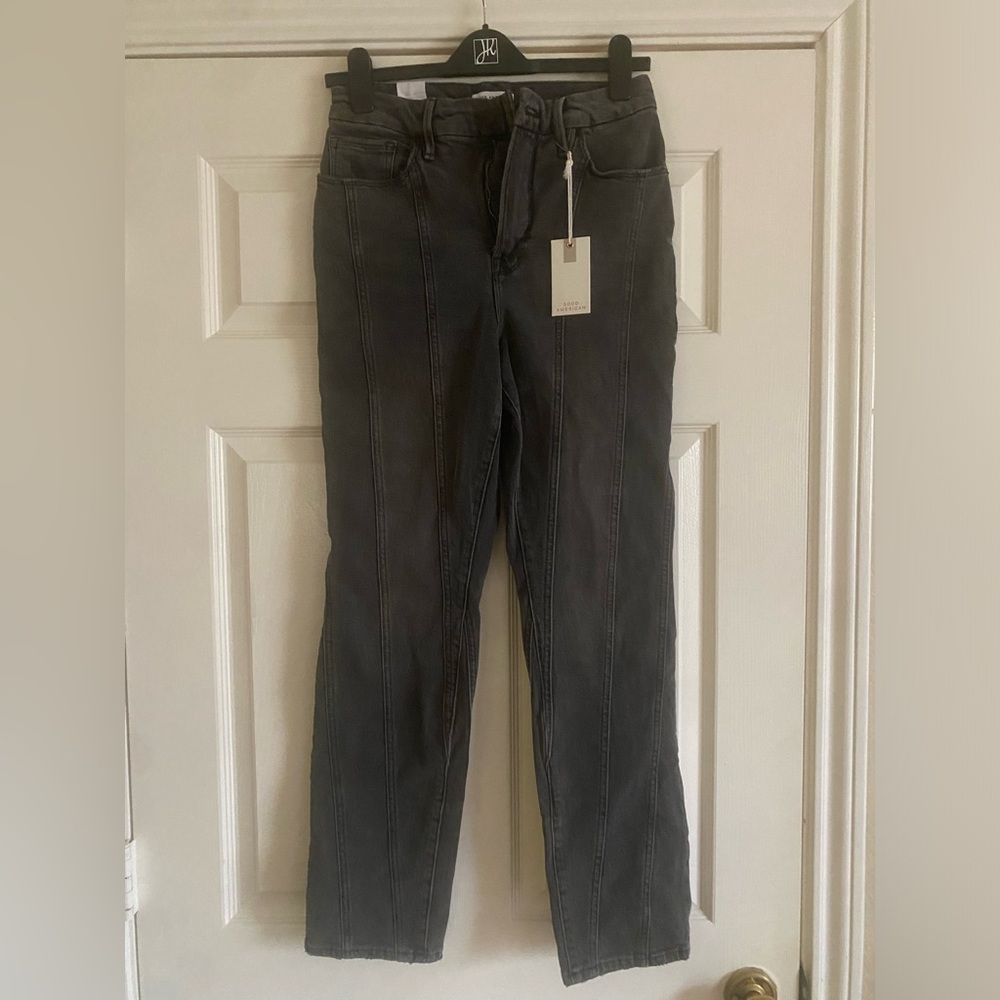 Good American black jeans NWT
